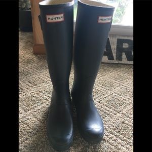 Hunter Boots - Navy Original Tall